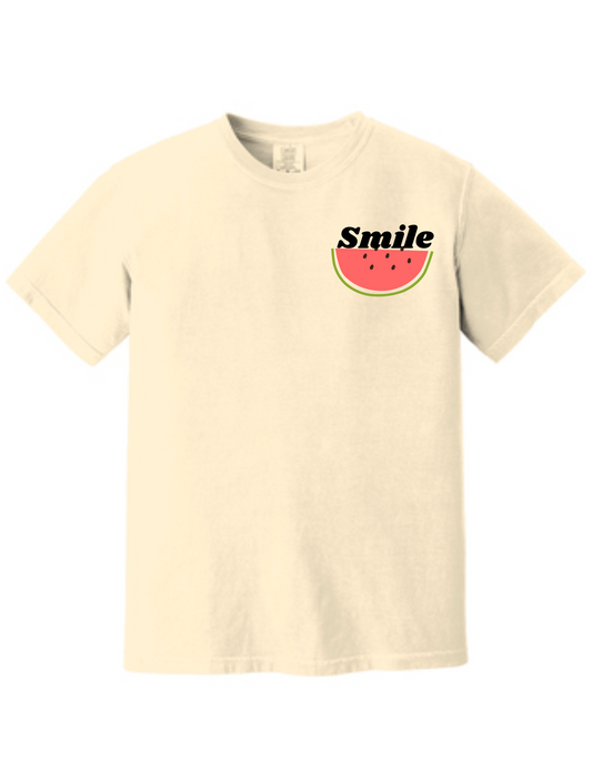 Smile-watermelon-summer-T-shirt-PXD-with Ivone Gonzalez